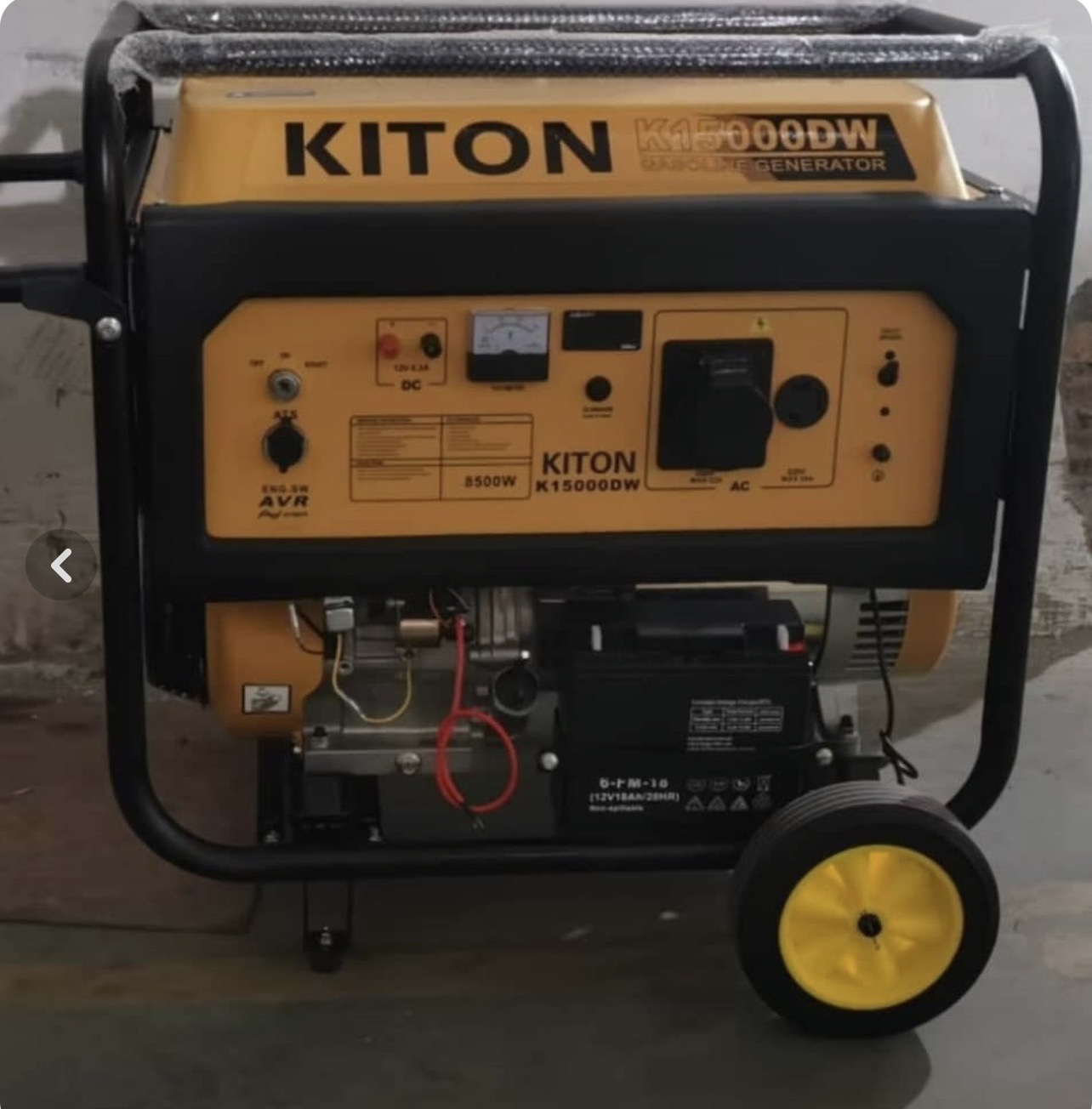 موتور برق بنزینی کیتون مدل K15000DW ظرفیت ۸.۵ کیلووات