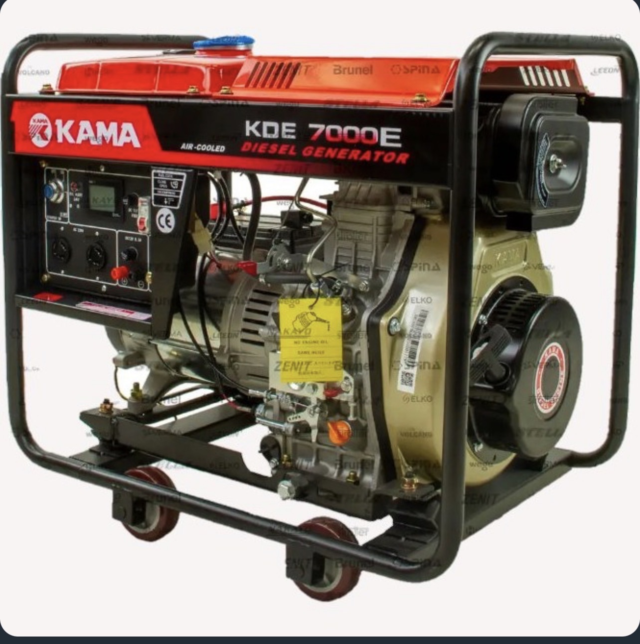 موتور برق ۵/۵ کیلووات تکفاز دیزلی کاما KDE 7000E